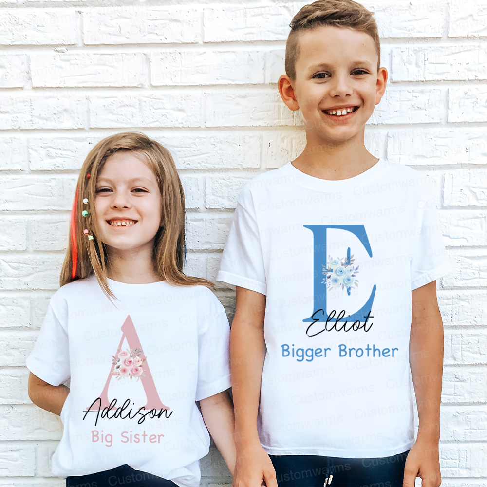 Personalized Matching Sibling Shirts | CWSibling19