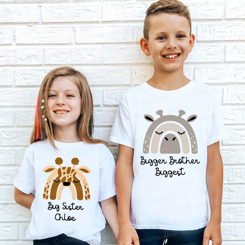 Personalized Matching Sibling Shirts | CWSibling22
