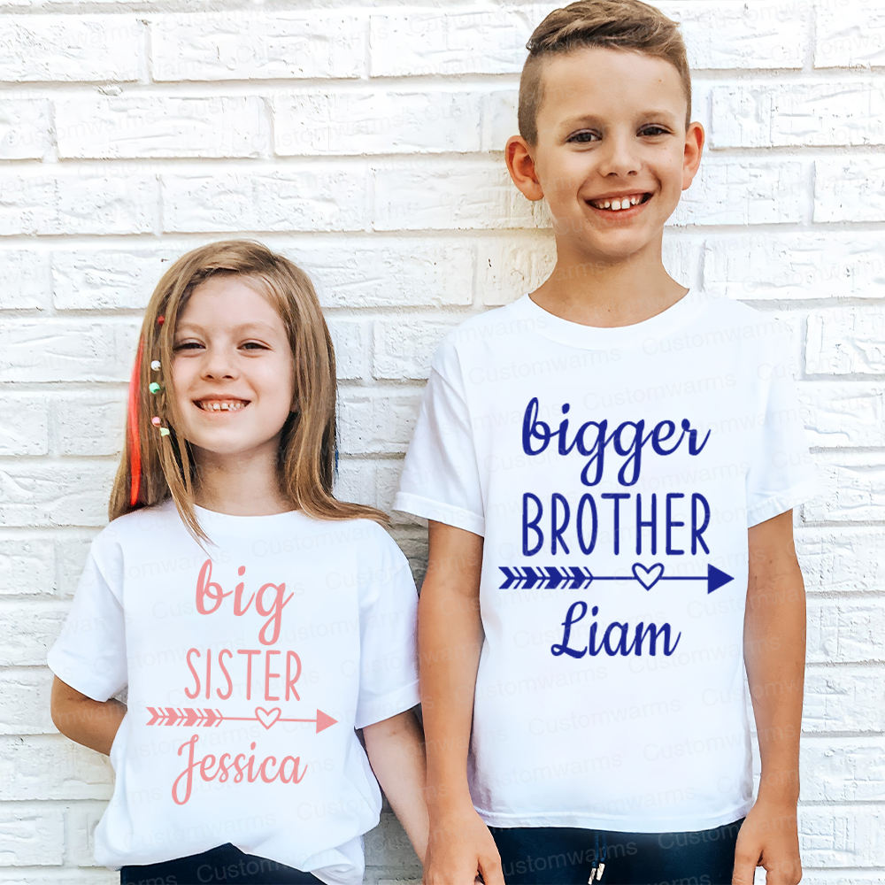 Personalized Matching Sibling Shirts | CWSibling25