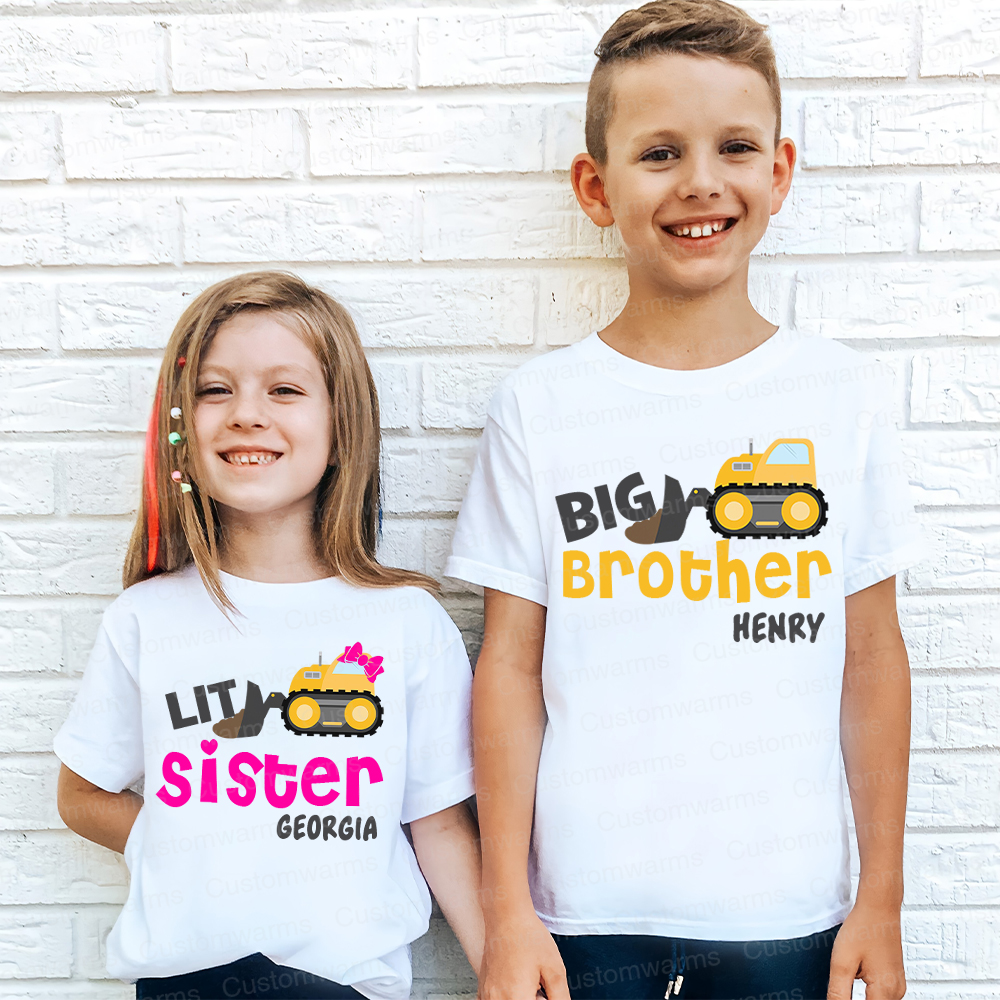 Personalized Matching Sibling Shirts | CWSibling26