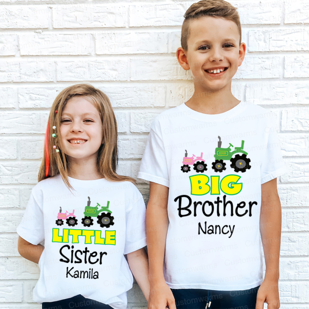 Personalized Matching Sibling Shirts | CWSibling28