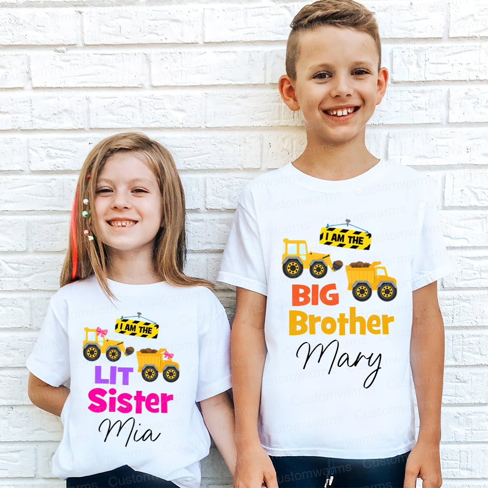 Personalized Matching Sibling Shirts | CWSibling29