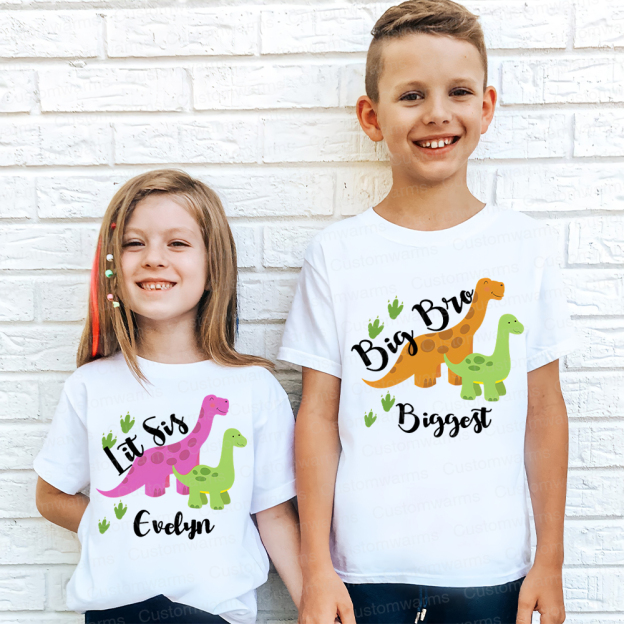 Personalized Matching Sibling Shirts | CWSibling30