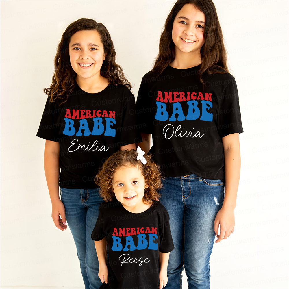 Personalized 4th of July Independence Day Shirts | CWBaby237