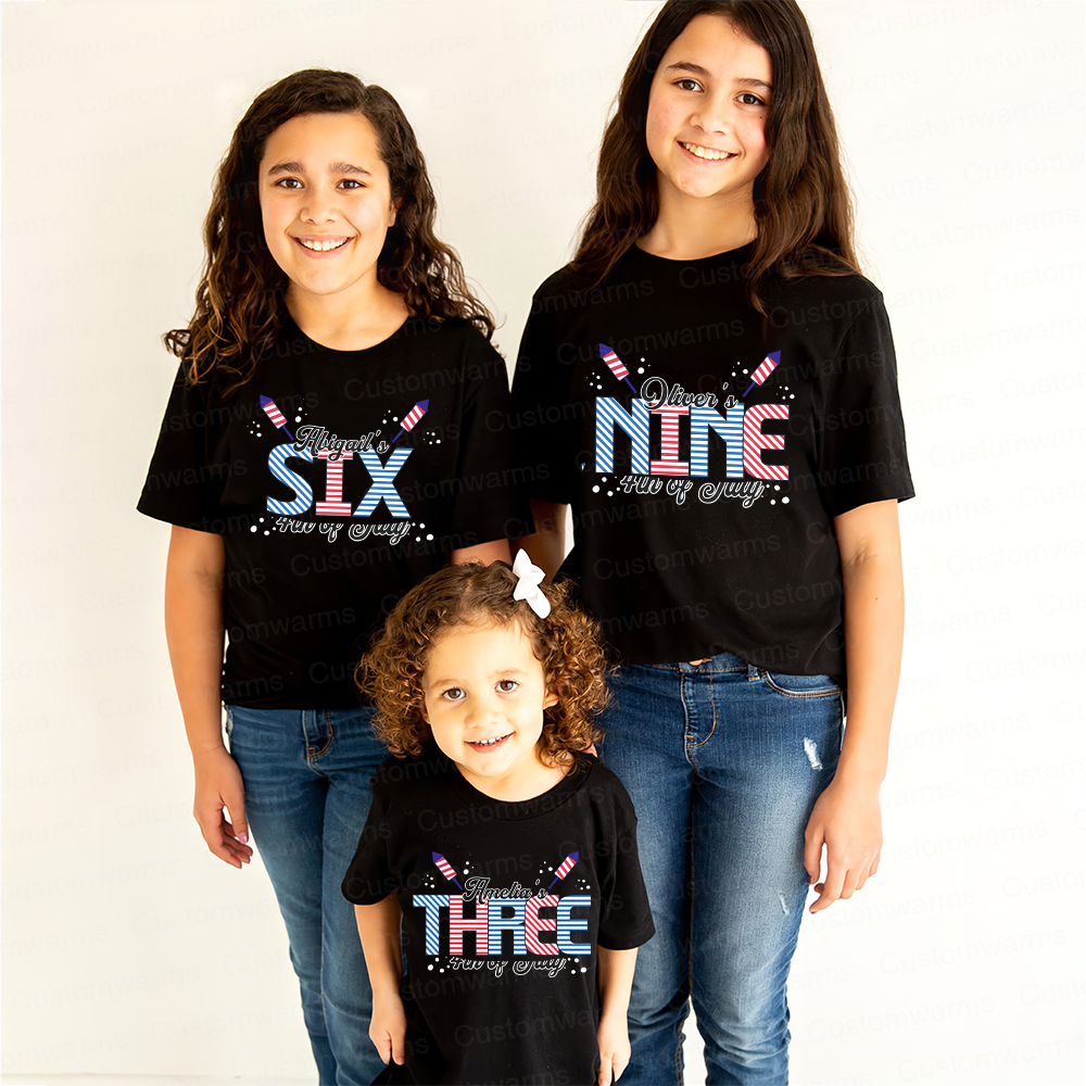 Personalized 4th of July Independence Day Shirts | CWBaby234