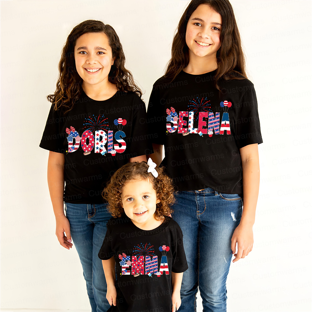 Personalized 4th of July Independence Day Shirts | CWBaby242