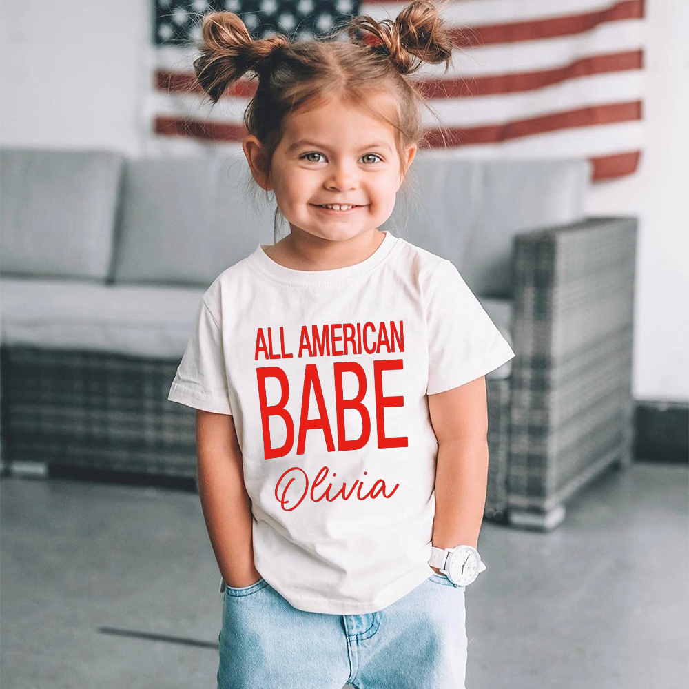 Personalized 4th of July Independence Day Shirts | CWBaby243