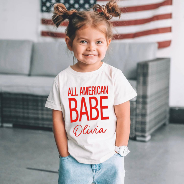 Personalized 4th of July Independence Day Shirts | CWBaby243
