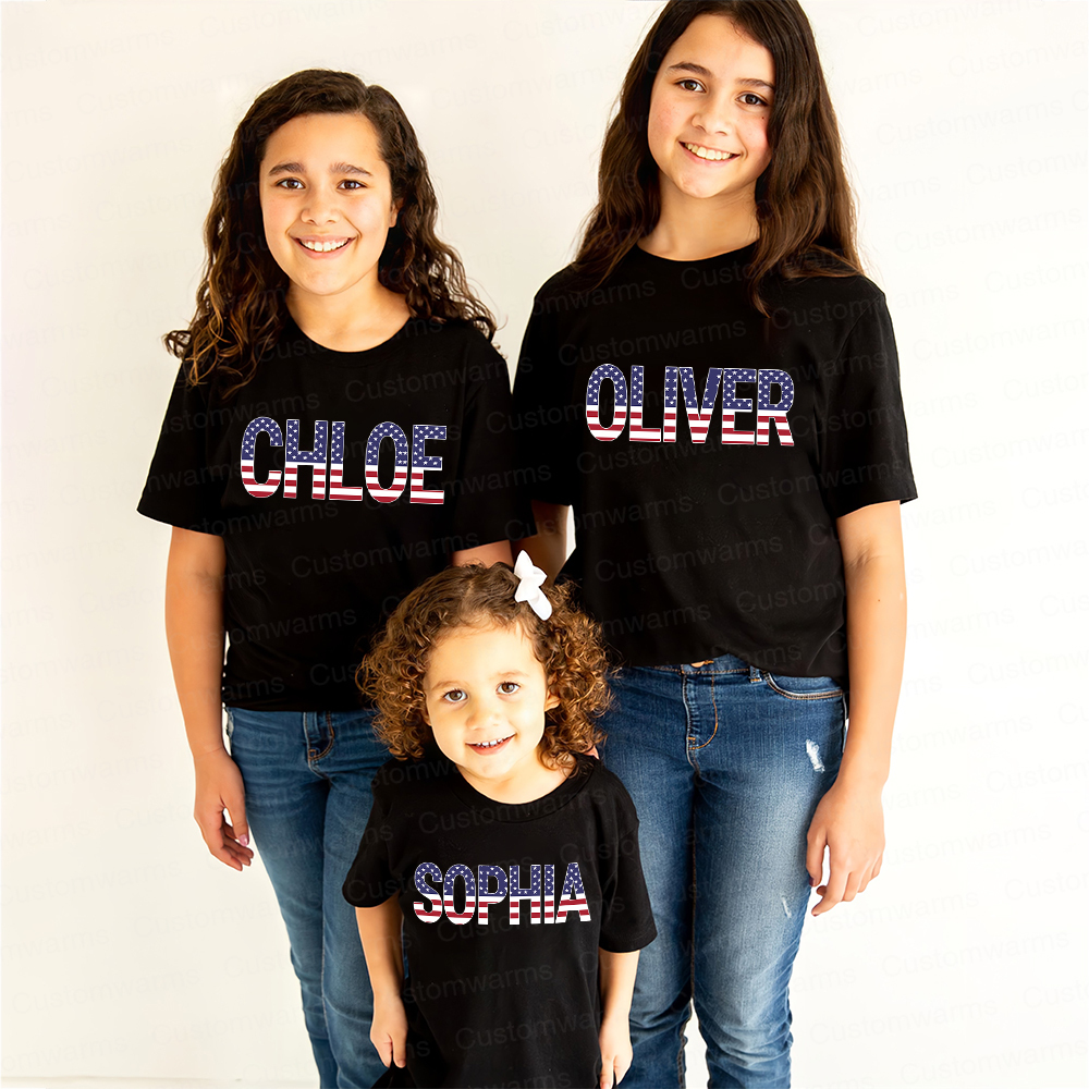 Personalized 4th of July Independence Day Shirts | CWBaby245