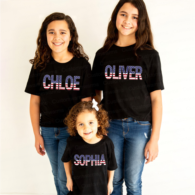 Personalized 4th of July Independence Day Shirts | CWBaby245