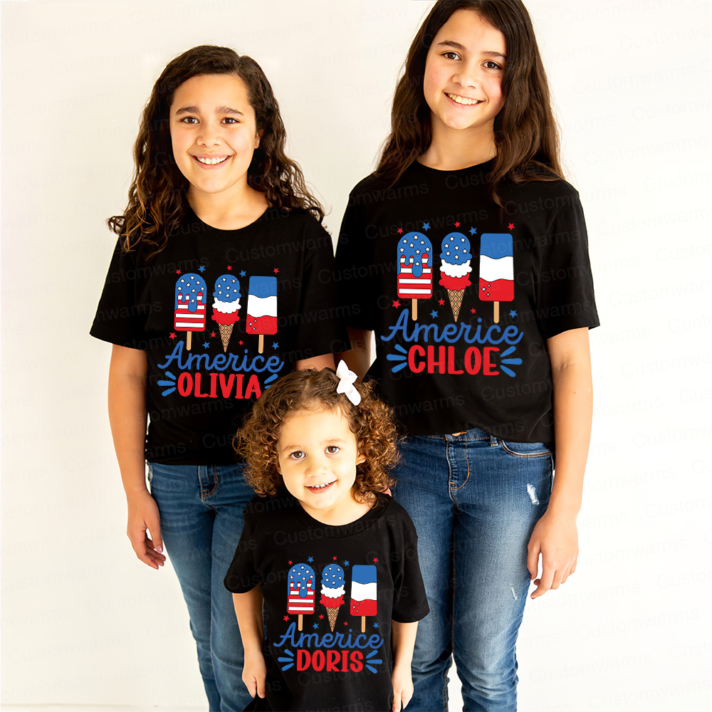 Personalized 4th of July Independence Day Shirts | CWBaby251