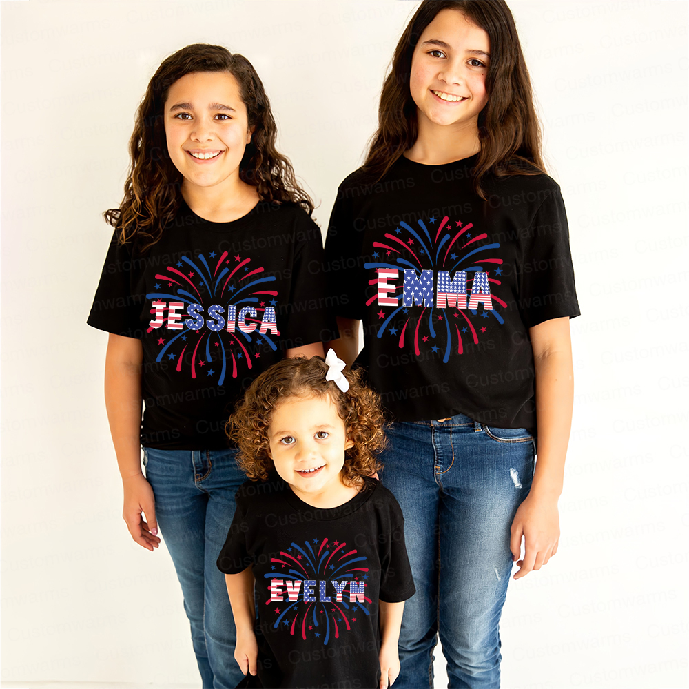 Personalized 4th of July Independence Day Shirts | CWBaby252