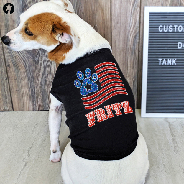 Personalized The 4th of July Soft Pet Shirt | BKPet151
