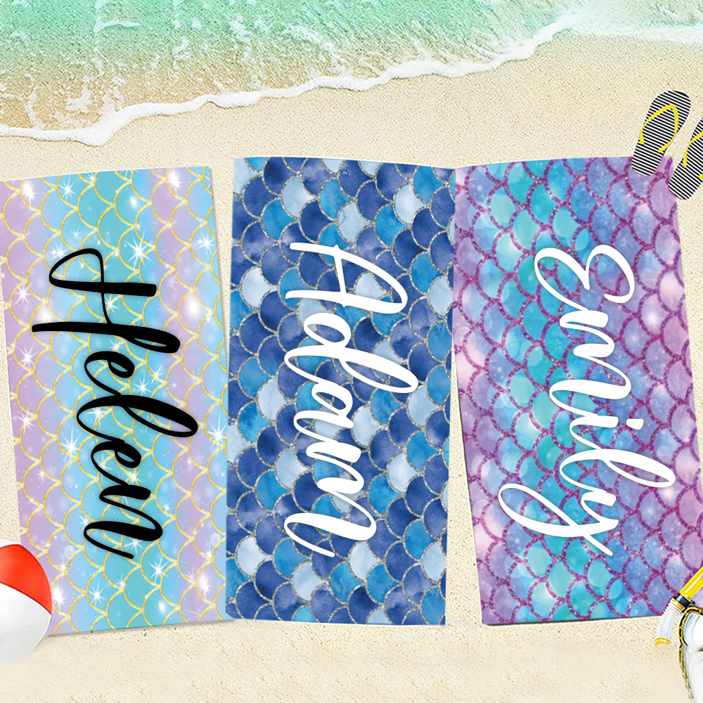 Personalized Lovely Kid Towel for Summer & Beach | CWTowel88
