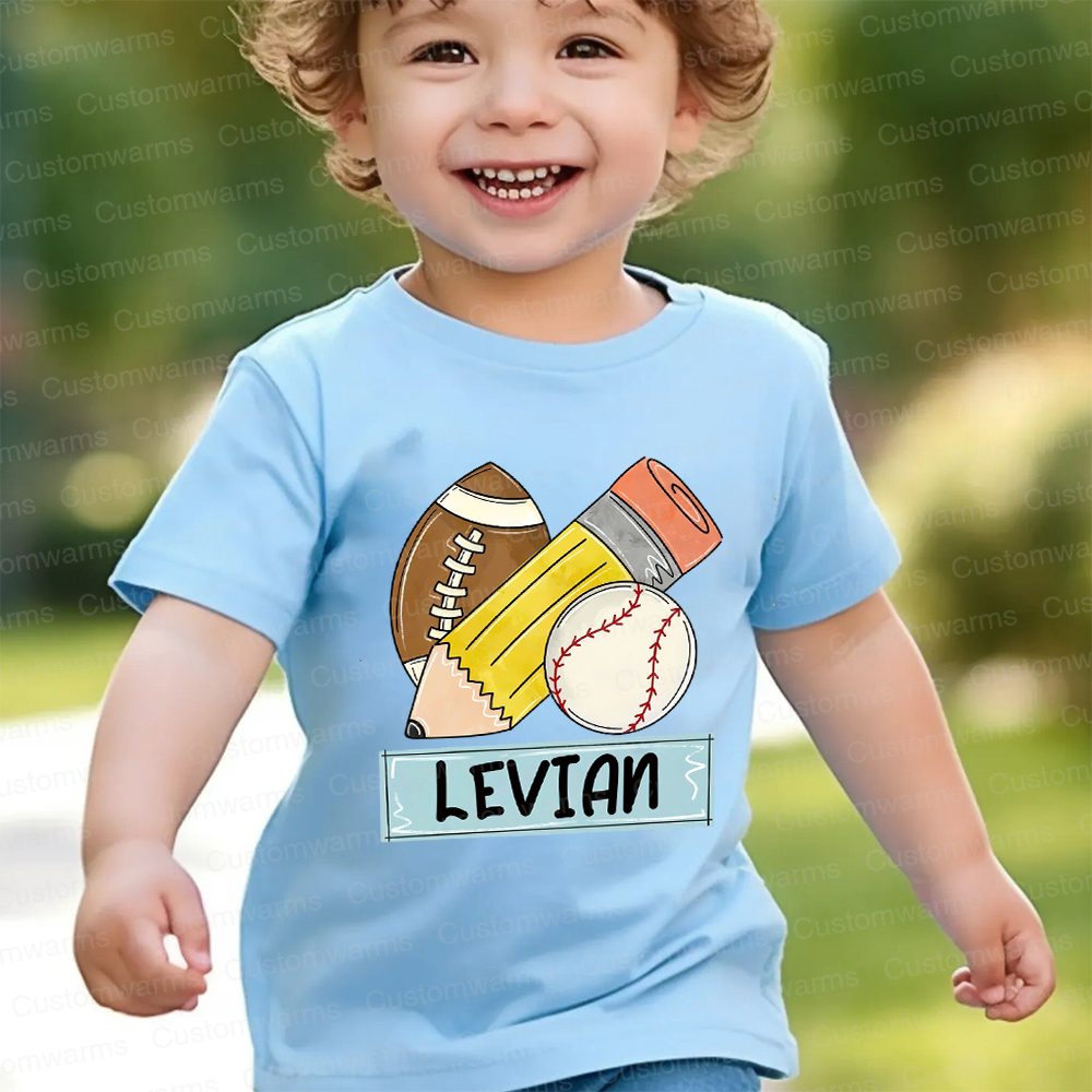 Personalized First Day Of Back To School Shirt | CWSchool08