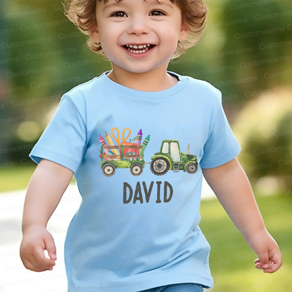 Personalized First Day Of Back To School Shirt | CWSchool16