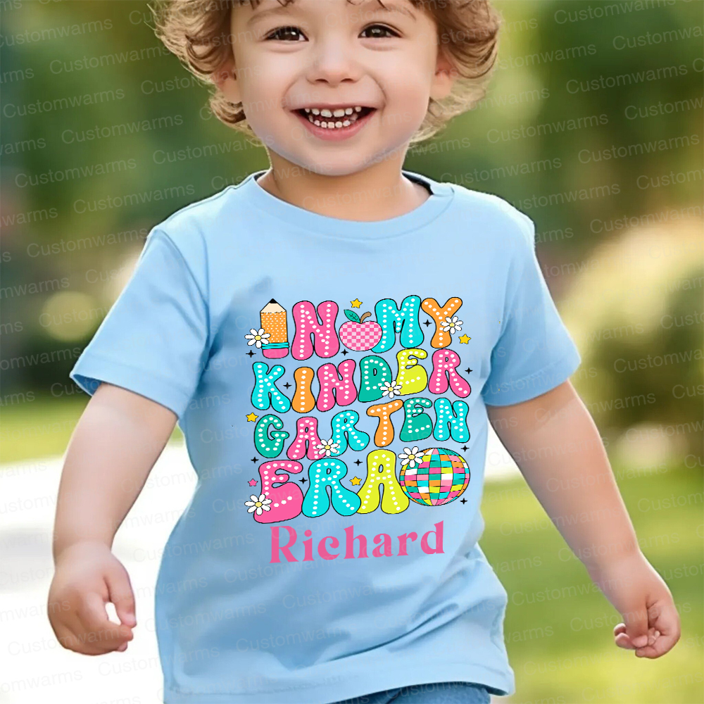 Personalized First Day Of Back To School Shirt | CWSchool19