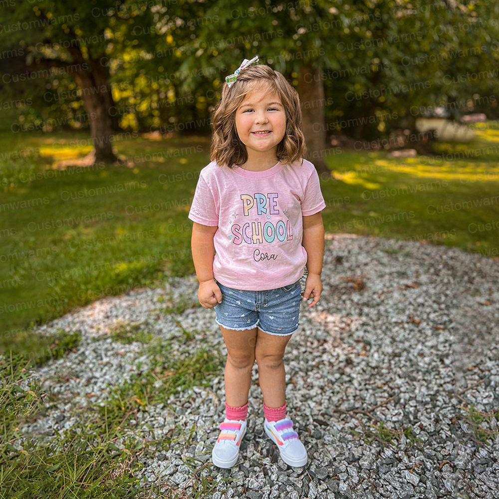 Personalized First Day Of Back To School Shirt | CWSchool28