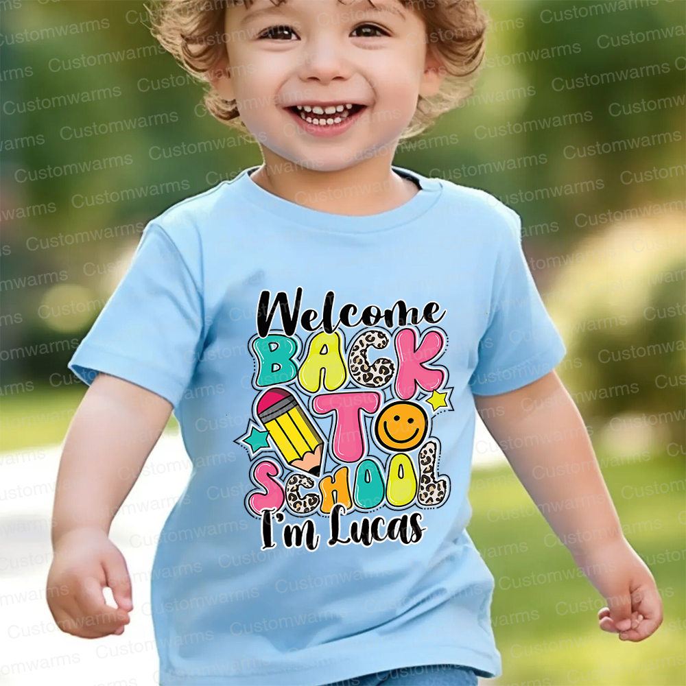 Personalized First Day Of Back To School Shirt | CWSchool29