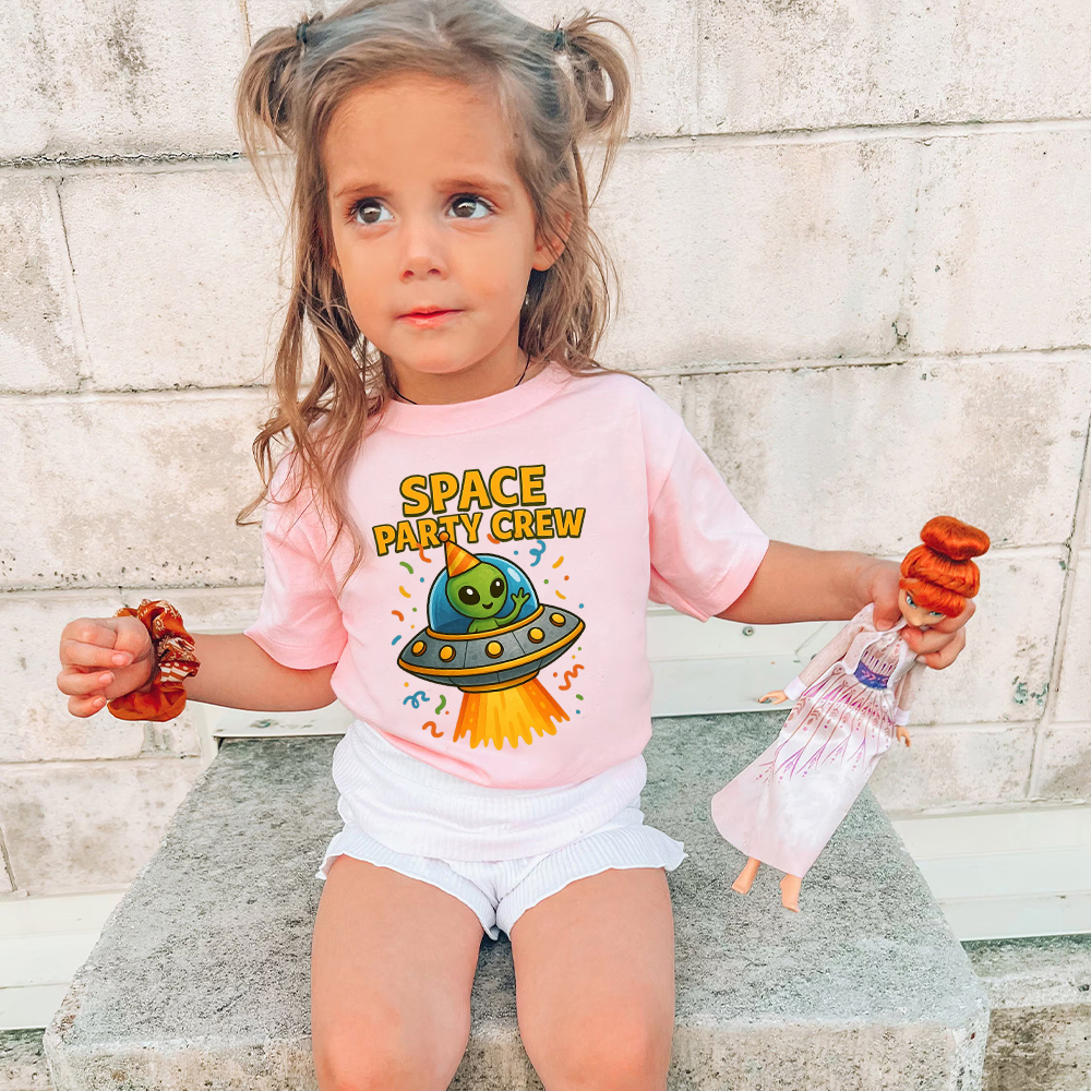 Personalized Space Party Birthday T-Shirt | inBirth33