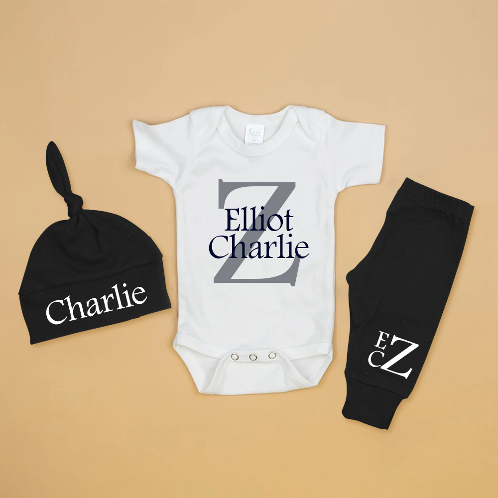 Personalized Baby Coming Home Outfit Set | CWBaby270
