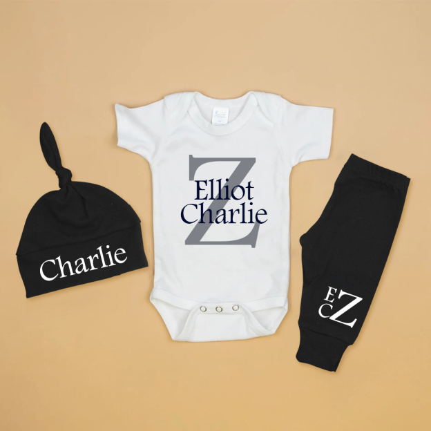 Personalized Baby Coming Home Outfit Set | CWBaby270