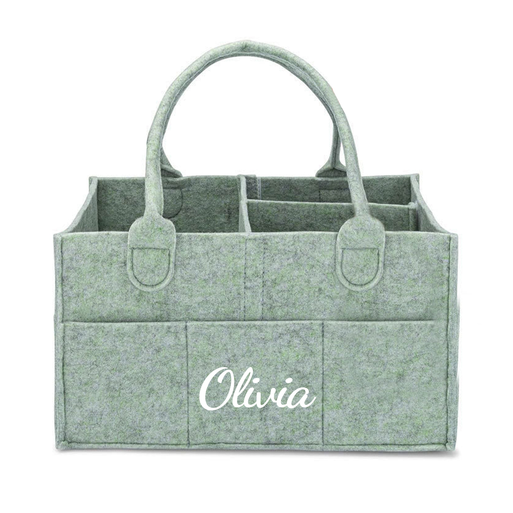 Personalized Baby Accessories & Diapers Portable Nursery Bag | CWToy141