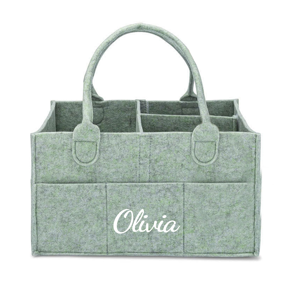 Personalized Baby Accessories & Diapers Portable Nursery Bag | CWToy141