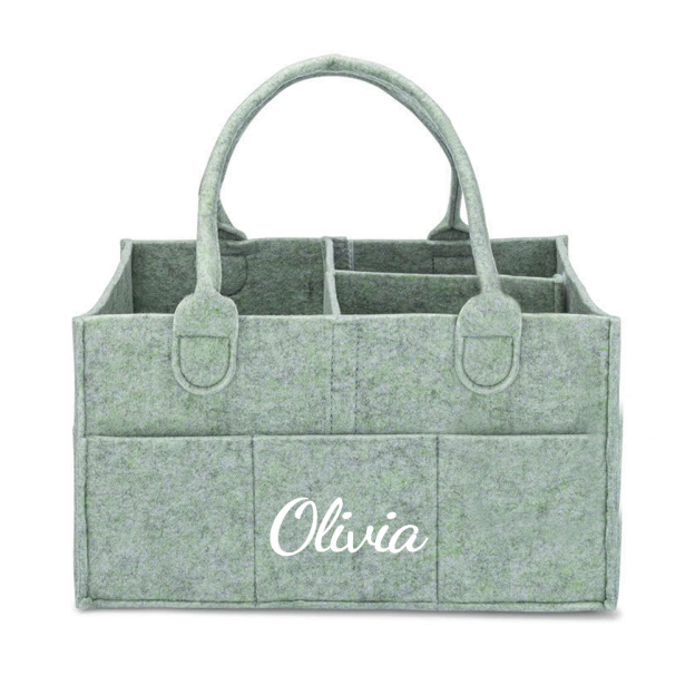Personalized Baby Accessories & Diapers Portable Nursery Bag | CWToy141