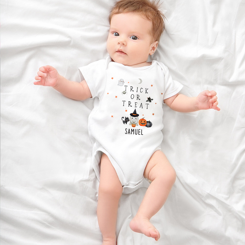 Personalized Baby Lovely First Halloween Outfit | CWHalloween20