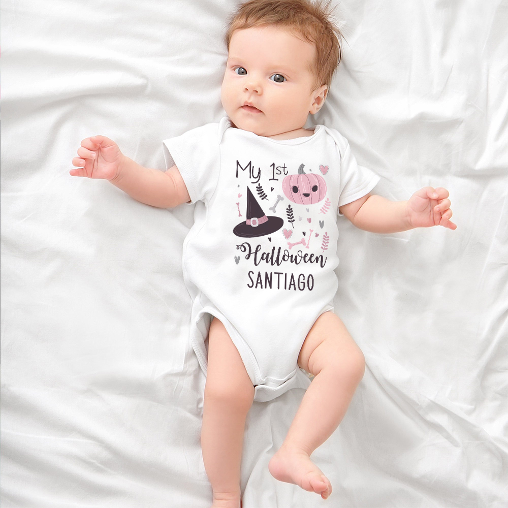 Personalized Baby Lovely First Halloween Outfit | CWHalloween22