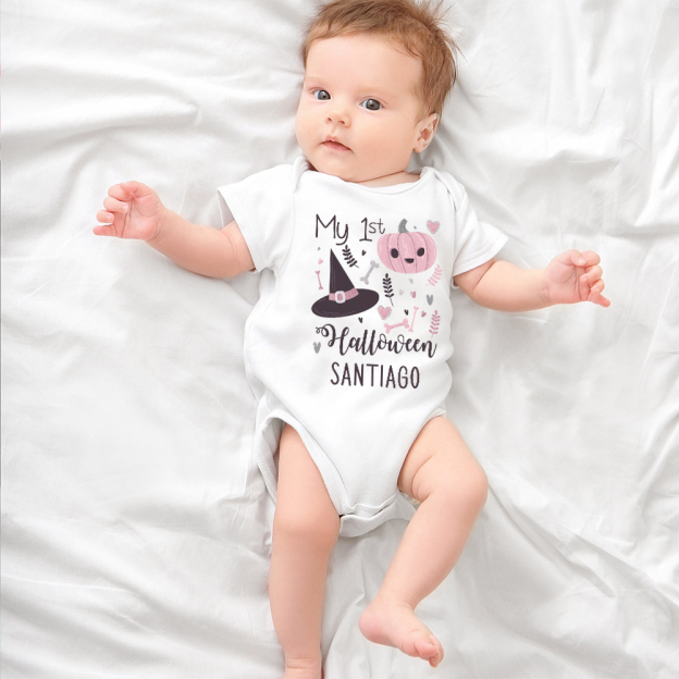Personalized Baby Lovely First Halloween Outfit | CWHalloween22