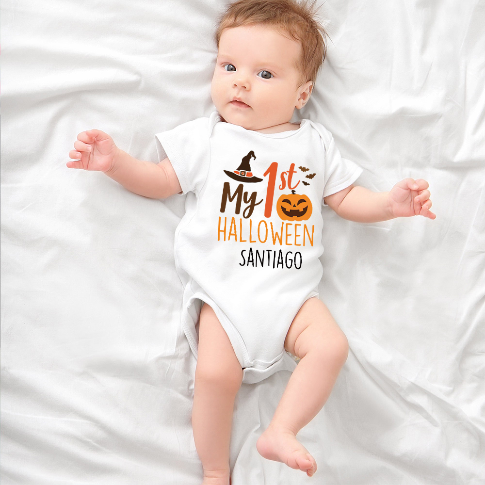 Personalized Baby Lovely First Halloween Outfit | CWHalloween23