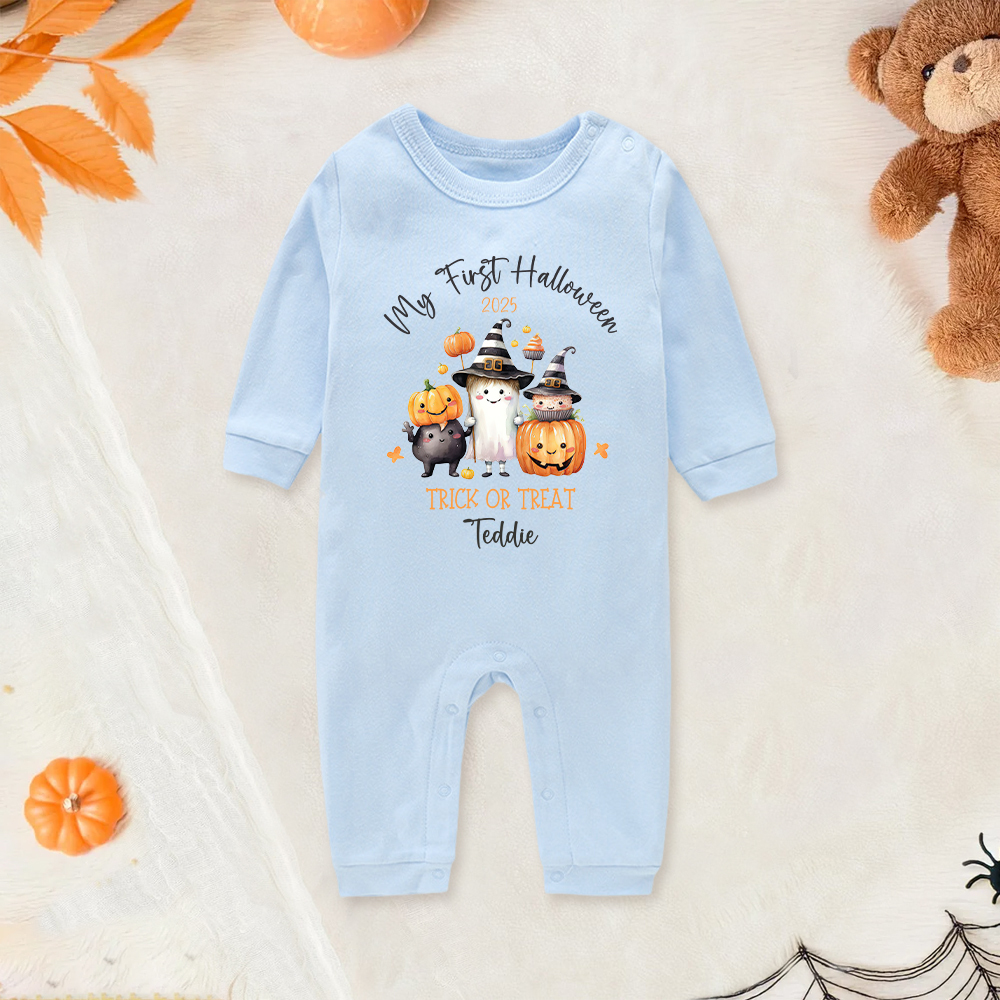 Personalized Baby Lovely First Halloween Outfit | CWHalloween24