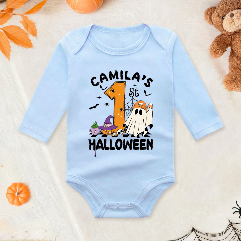 Personalized Baby Lovely First Halloween Outfit | CWHalloween27