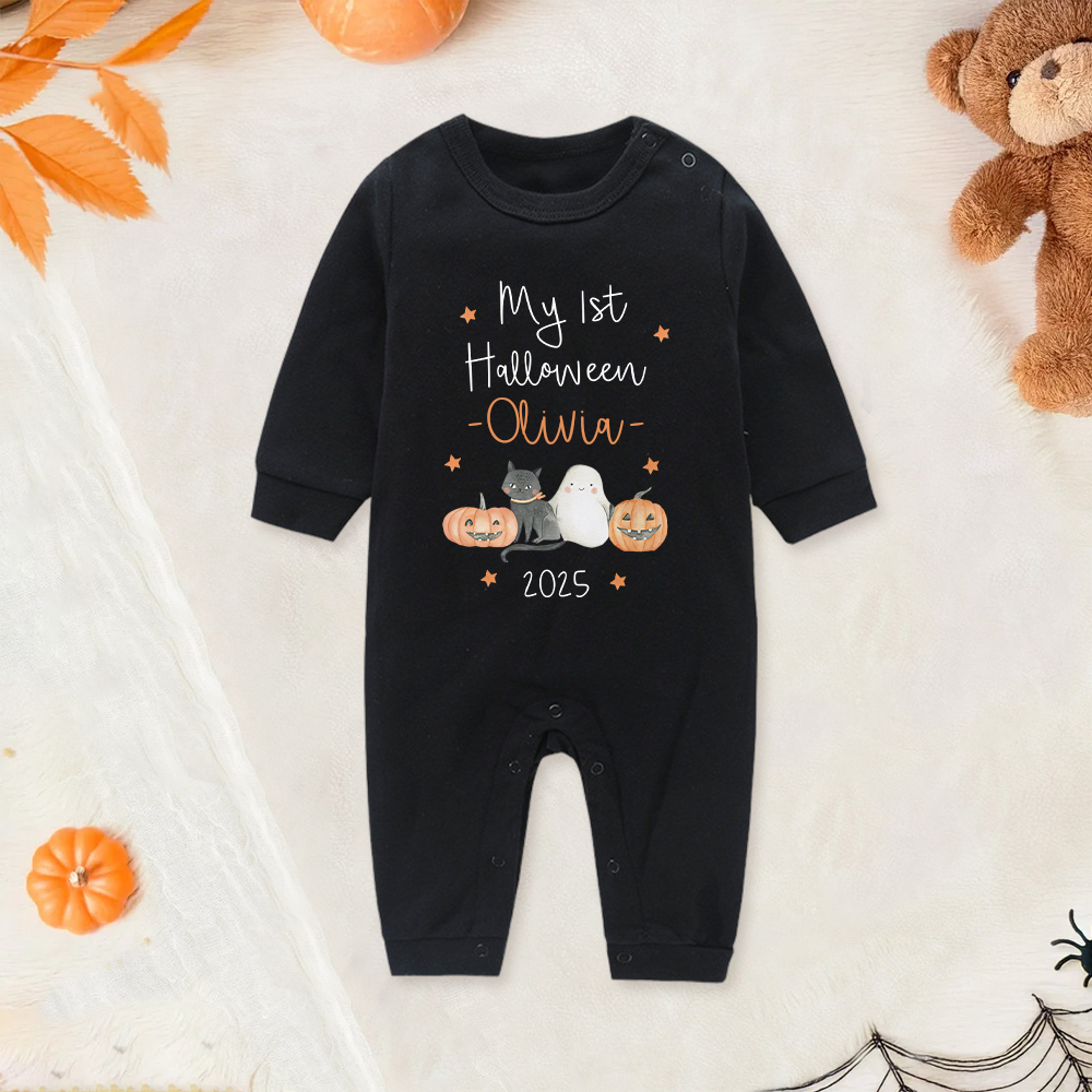 Personalized Baby Lovely First Halloween Outfit | CWHalloween30