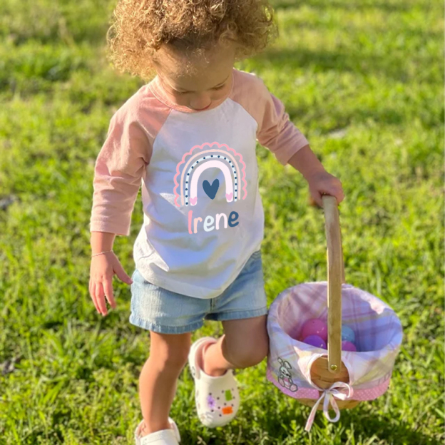 Personalized Kid Cozy Soft Rainbow Sweatshirt | inSweatshirt60