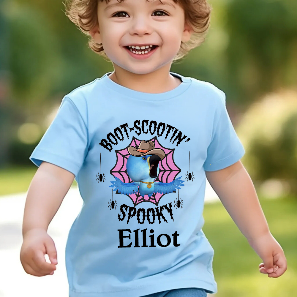 Personalized Larva's Halloween Funny Kid Shirt | Larva09