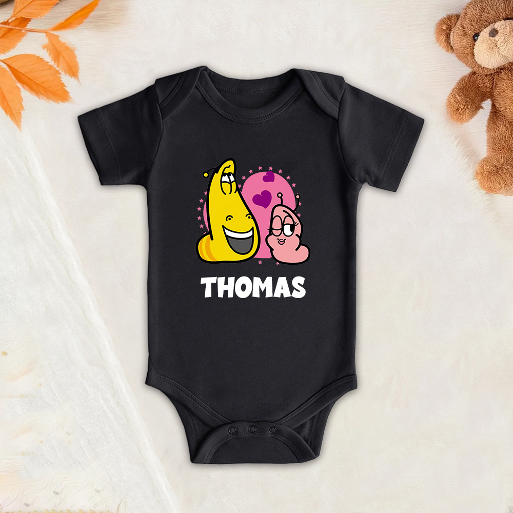 Personalized Larva's Funny Baby Romper | Larva22