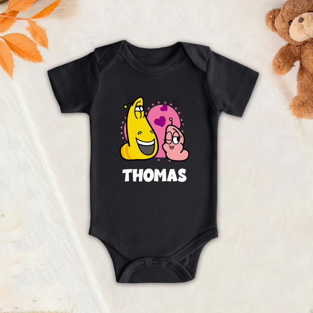 Personalized Larva's Funny Baby Romper | Larva22