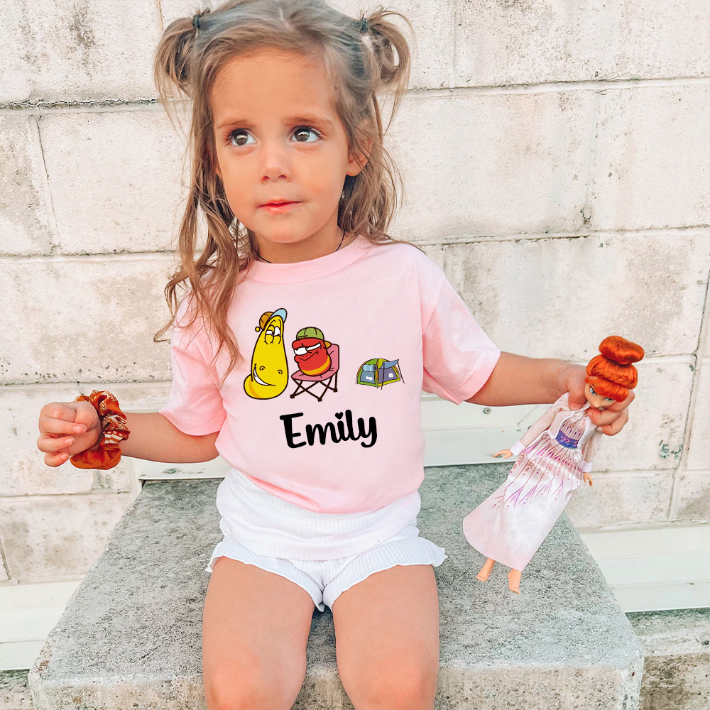 Personalized Larva's Funny Kid Shirt | Larva29