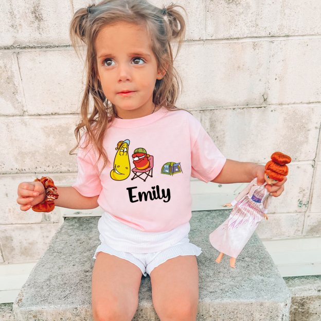 Personalized Larva's Funny Kid Shirt | Larva29