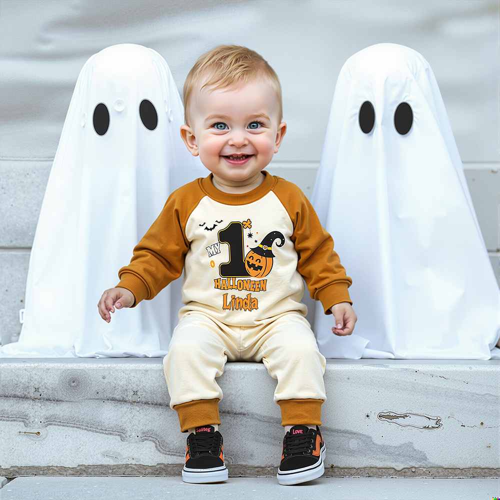 Personalized Baby First Halloween Romper | CWHalloween70