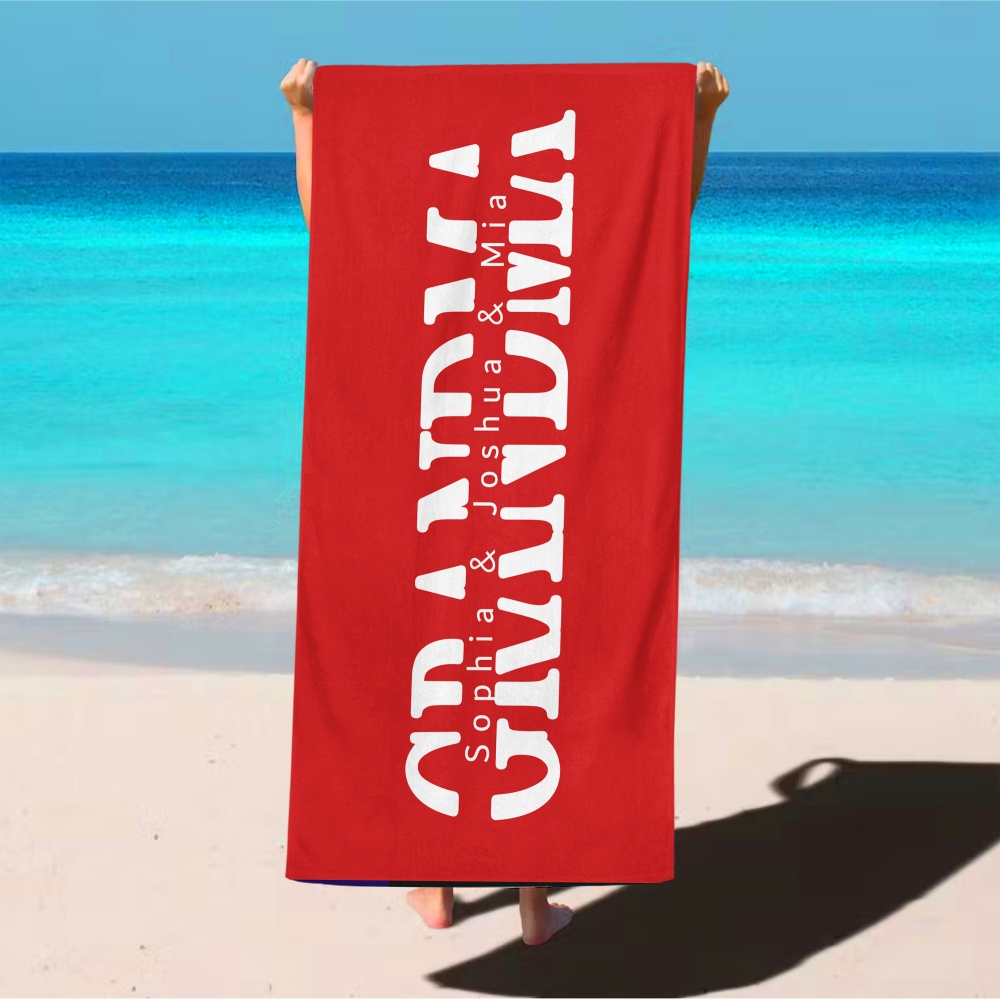 Personalized Lovely Kid Towel for Summer & Beach | CWTowel144