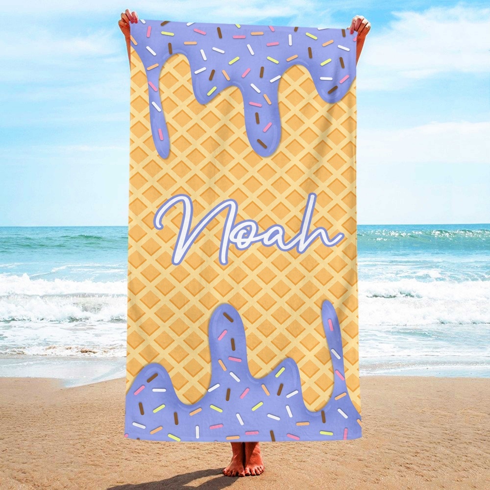 Personalized Lovely Kid Towel for Summer & Beach | CWTowel145