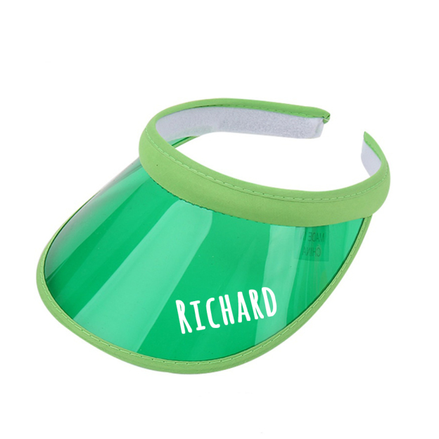 Personalized Kid Holographic Colored Sun Hat for Summer & Beach | CWBeach153