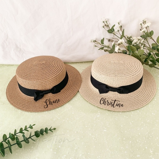 Personalized Children's Straw Beanie for Comfort & Unique | CWBeach149