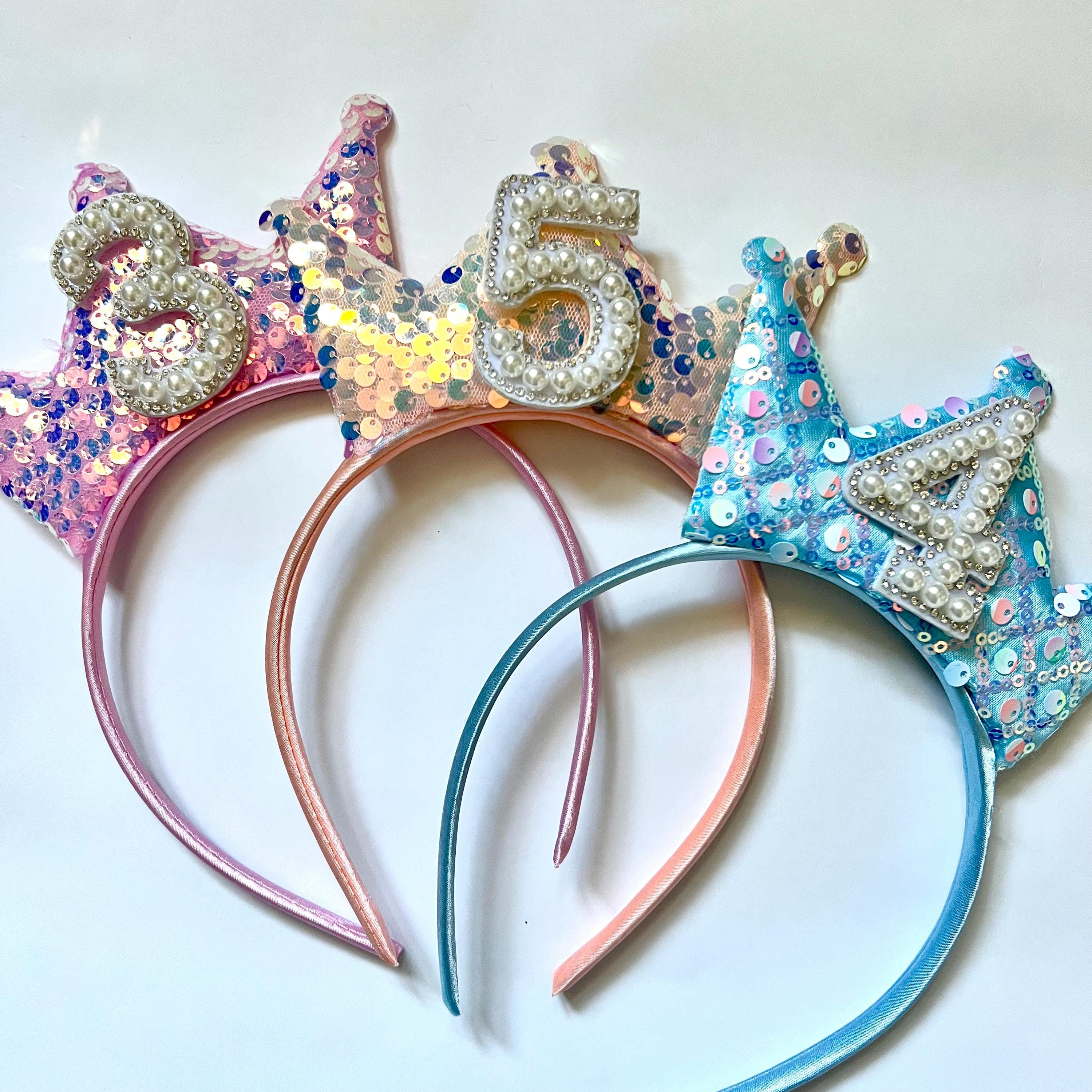 Birthday Girl Party  Birthday Crown Alice Band Headband | CWToy158