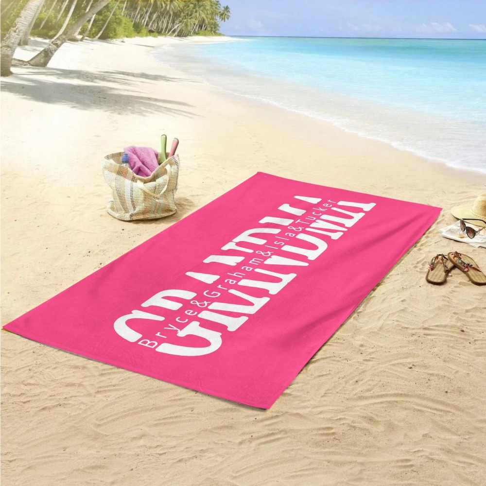 Personalized Lovely Kid Towel for Summer & Beach | CWTowel144