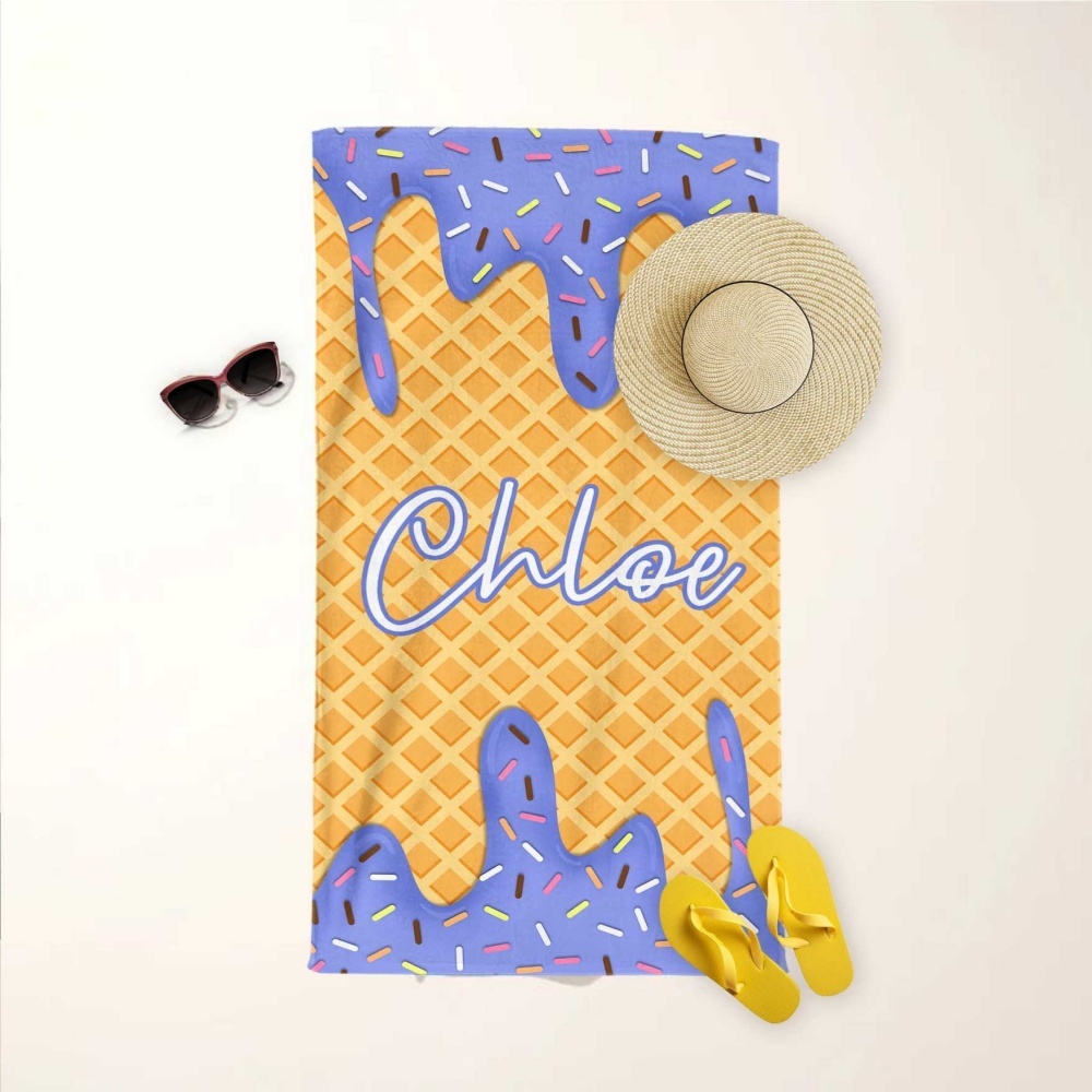 Personalized Lovely Kid Towel for Summer & Beach | CWTowel145
